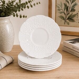 Set of 5 Coalport Countryware Bone China Cream Soup Bowl‎ Saucers England